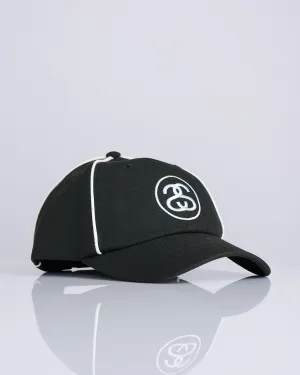 Stussy LP Piping Cap Black