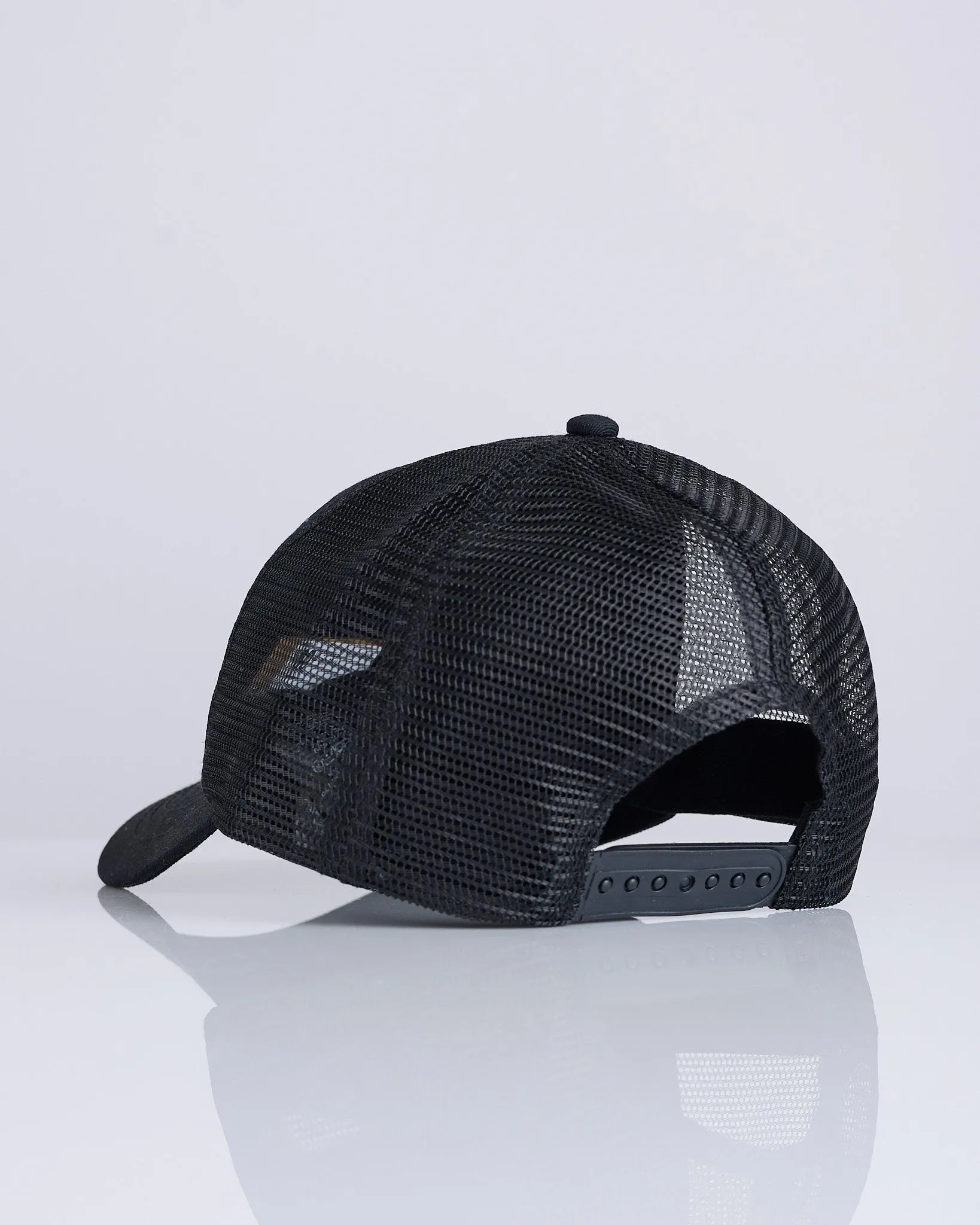 Stussy LP Trucker Athletic Cap Black