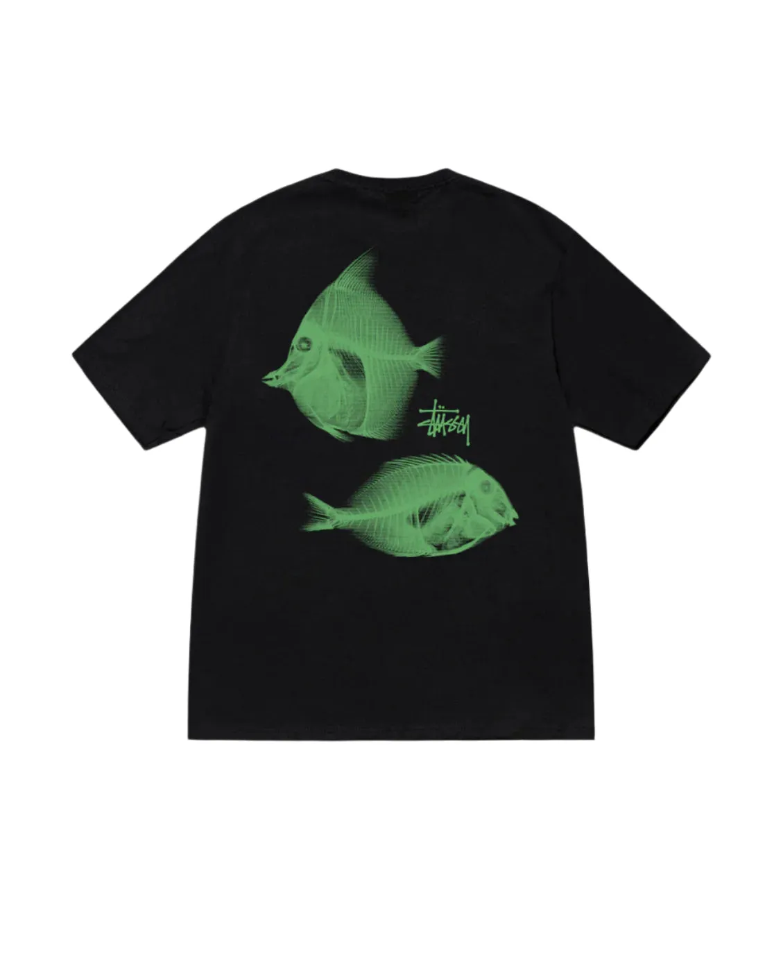 Stussy Men's X-Ray Fishin' T-Shirt Black