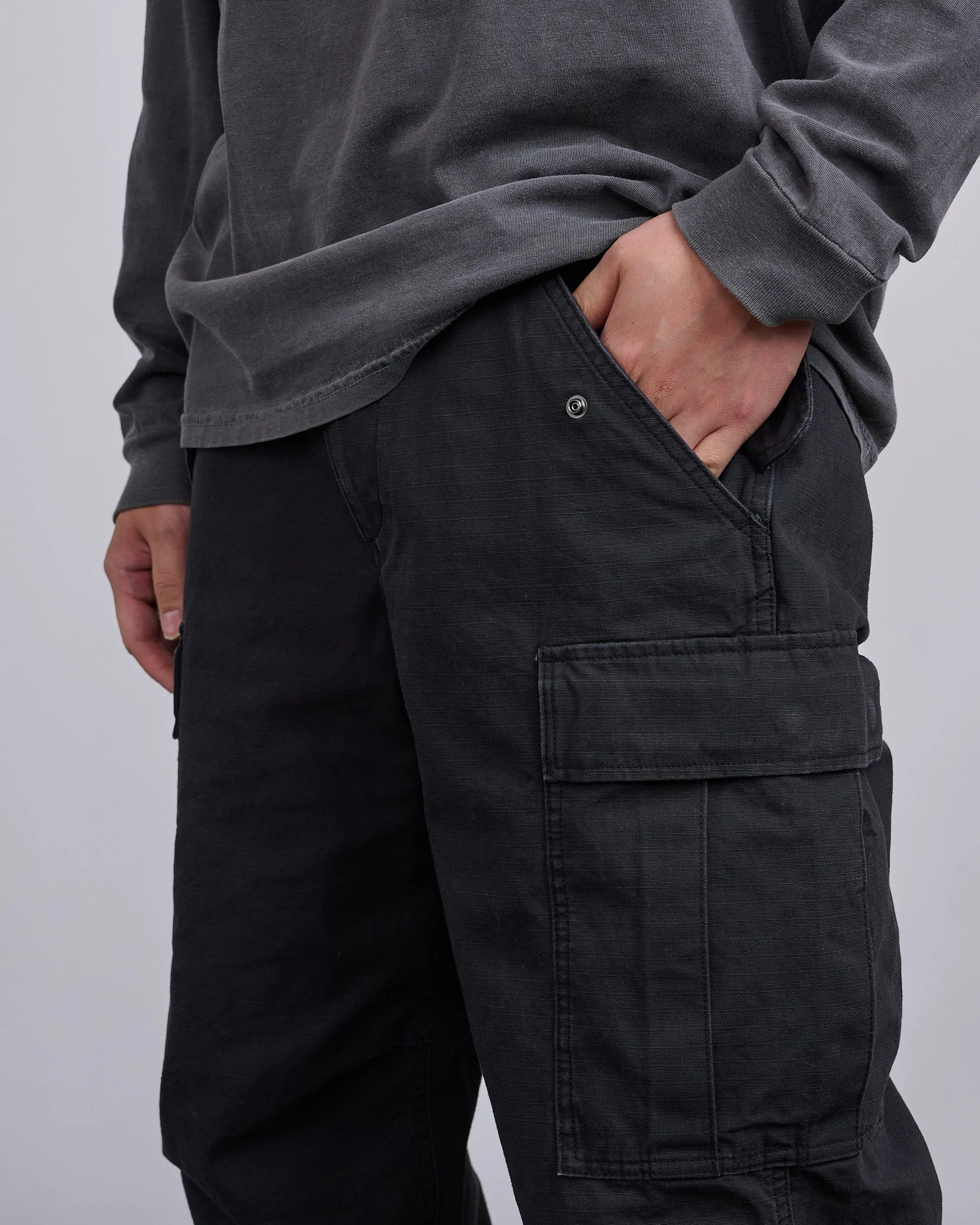 Stussy Military Cargo Pant Ripstop Black