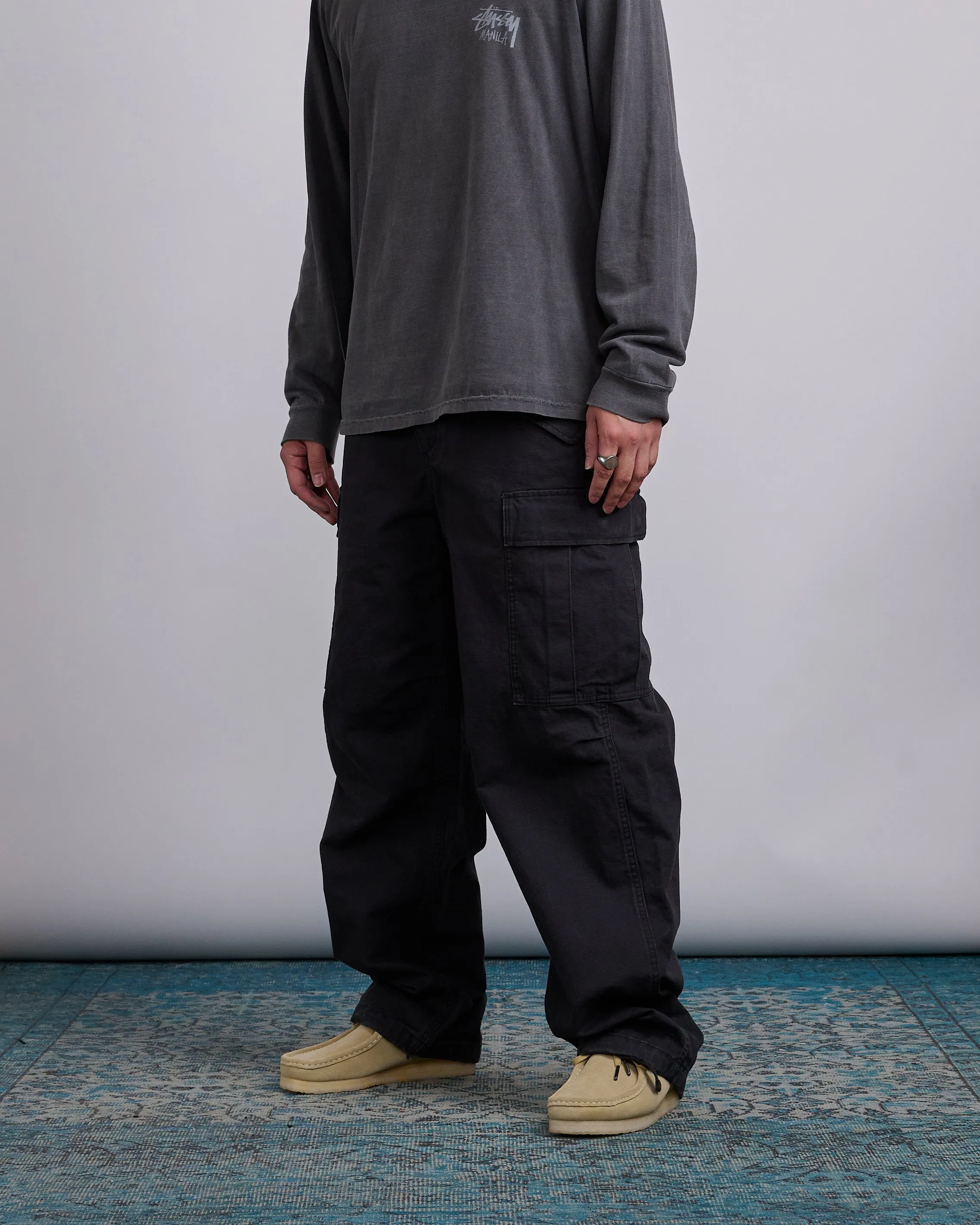 Stussy Military Cargo Pant Ripstop Black