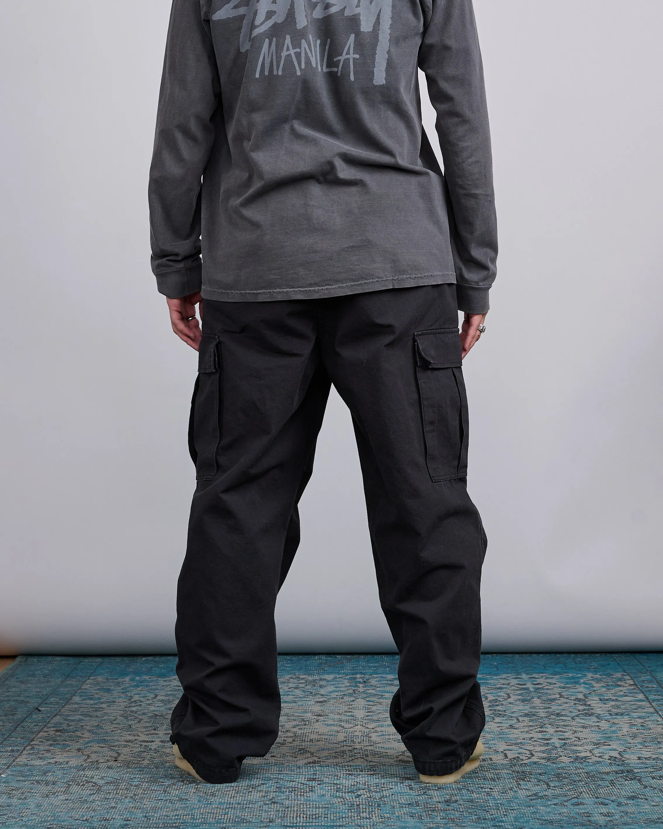Stussy Military Cargo Pant Ripstop Black