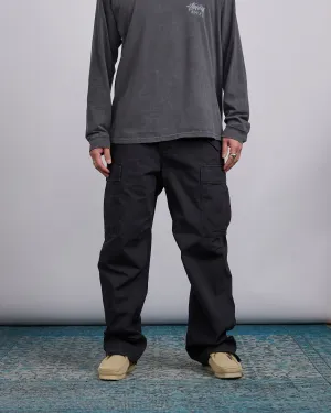Stussy Military Cargo Pant Ripstop Black