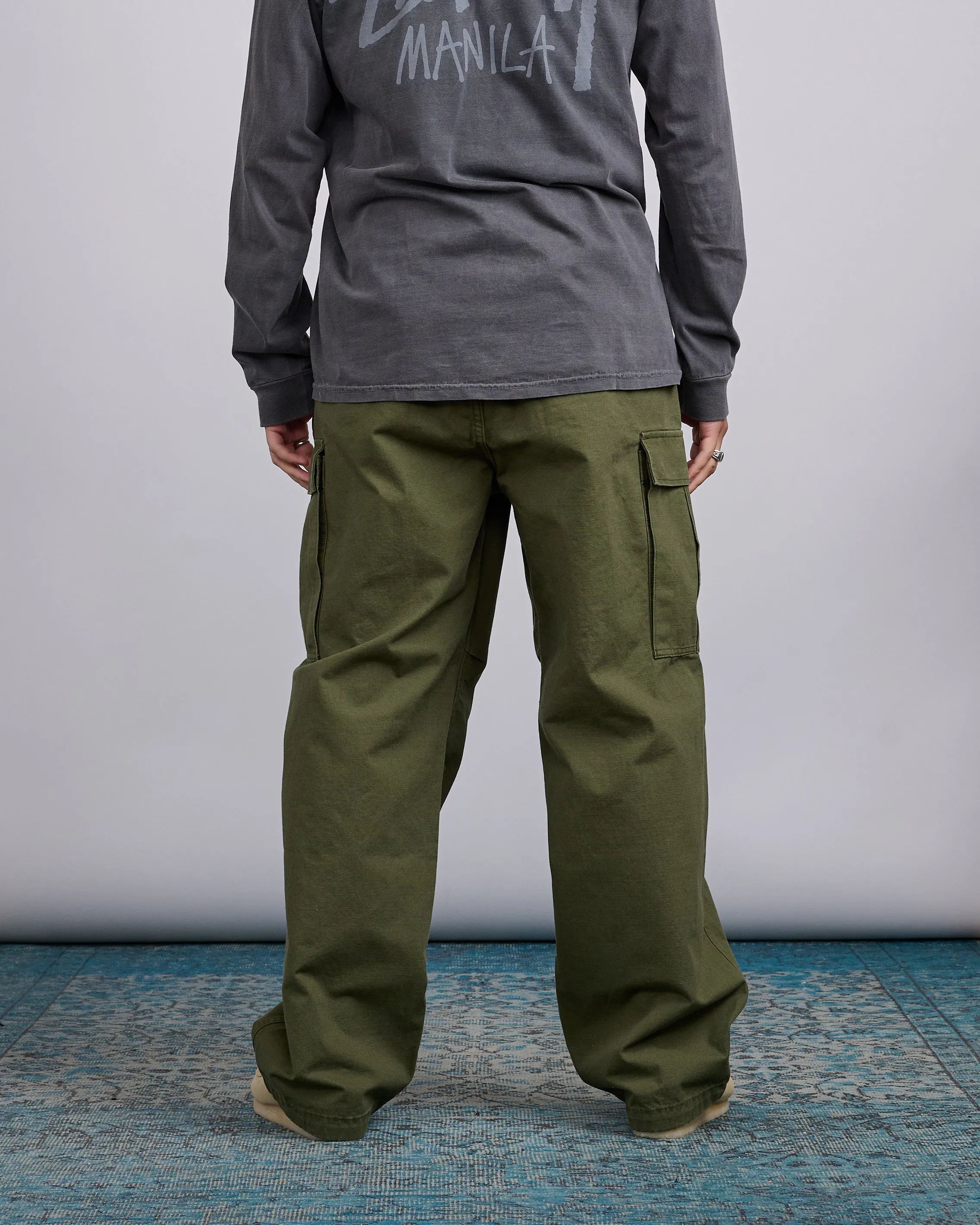 Stussy Military Cargo Pant Ripstop Olive Green