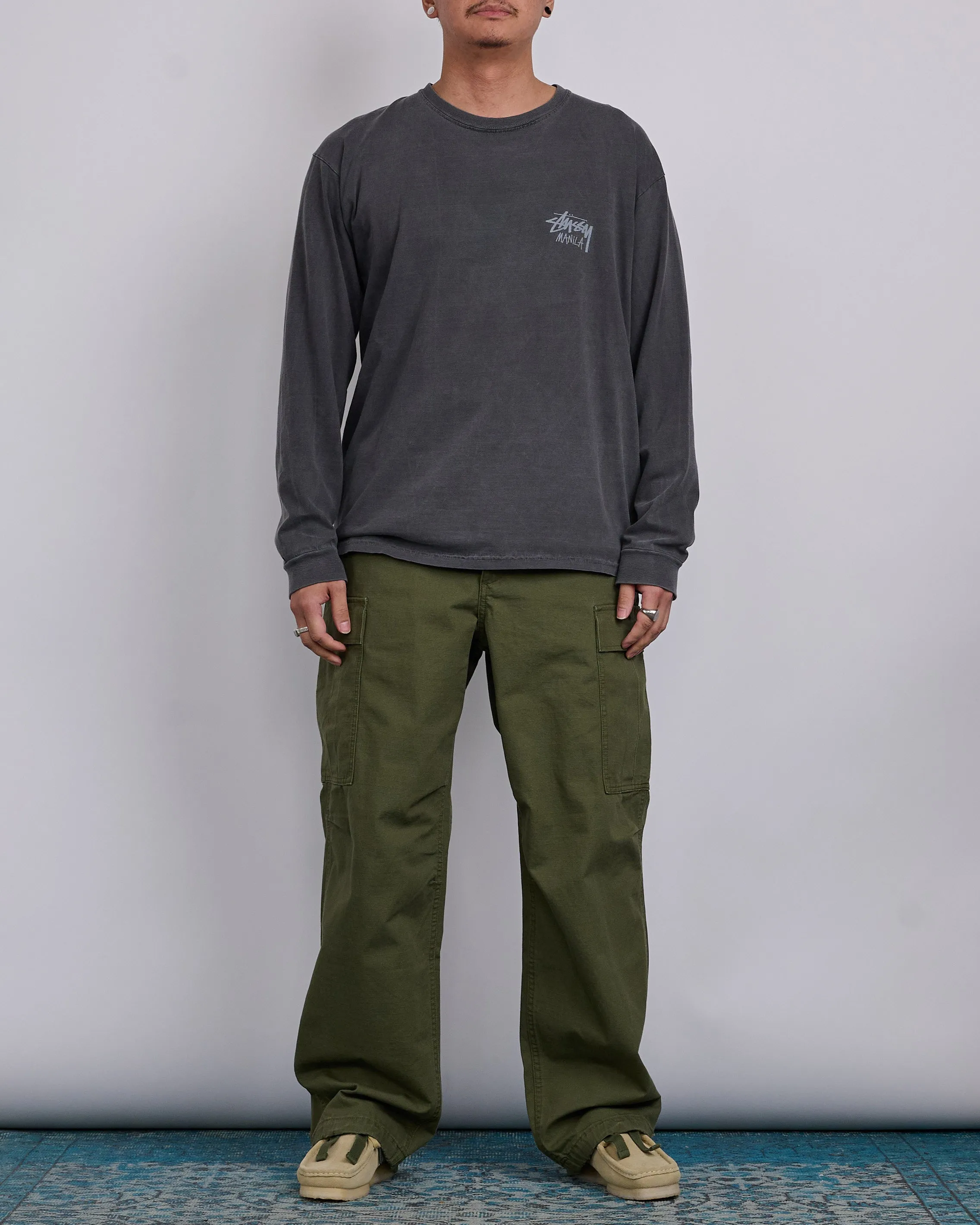 Stussy Military Cargo Pant Ripstop Olive Green
