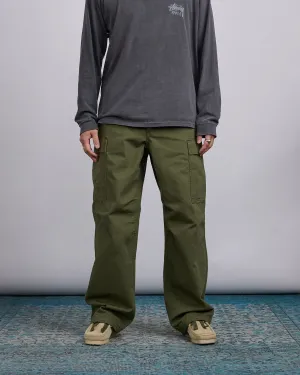 Stussy Military Cargo Pant Ripstop Olive Green