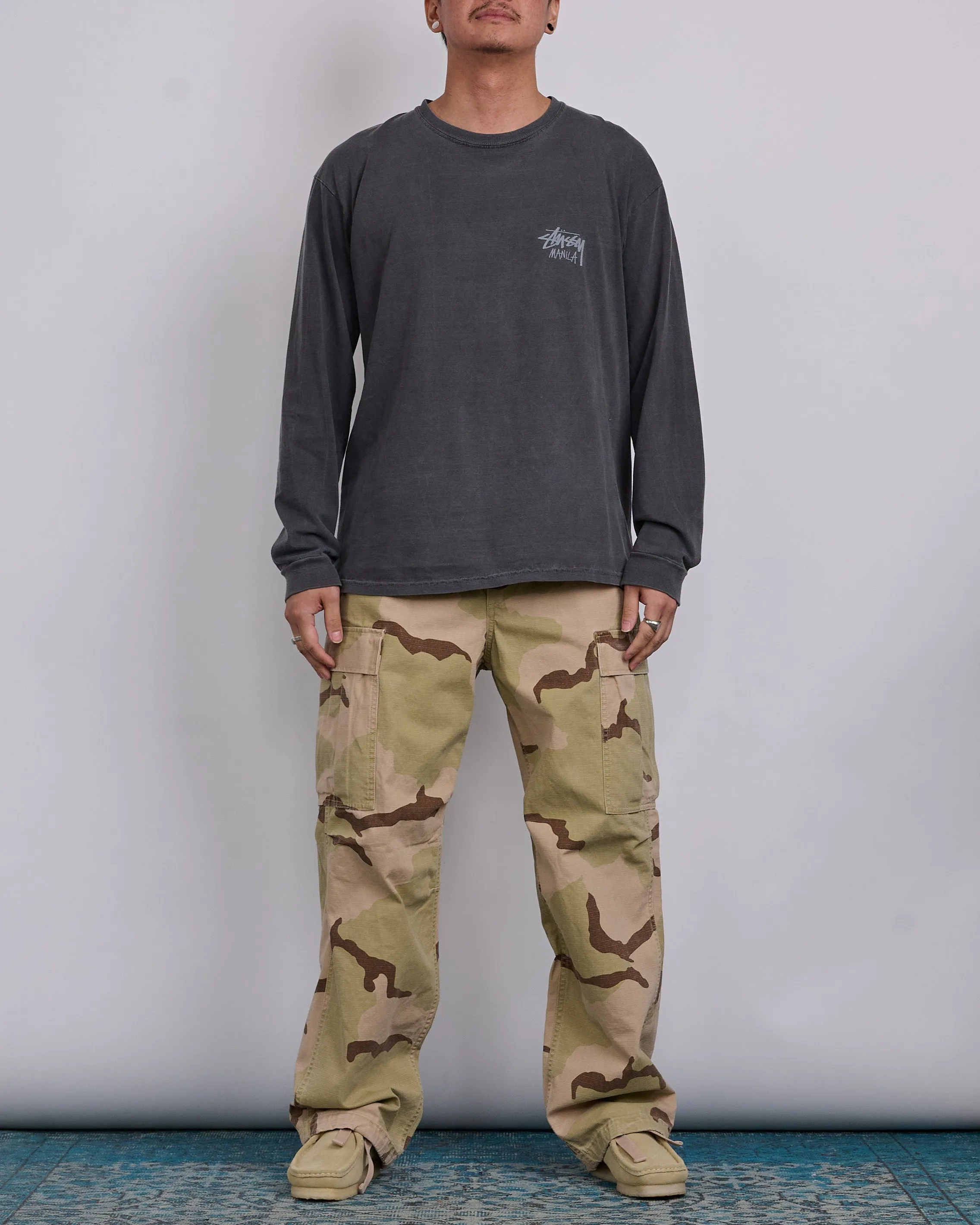 Stussy Military Cargo Pant Ripstop Sand Camo