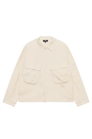 Stussy Military Overshirt 'Bone'
