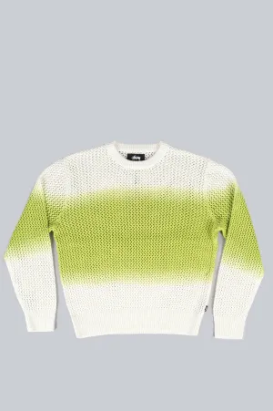 STUSSY PIG DYED LOOSE GUAGE SWEATER