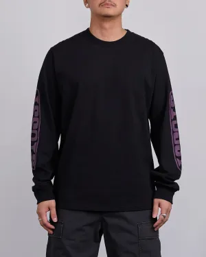 Stussy Pill Longsleeve T-Shirt Black