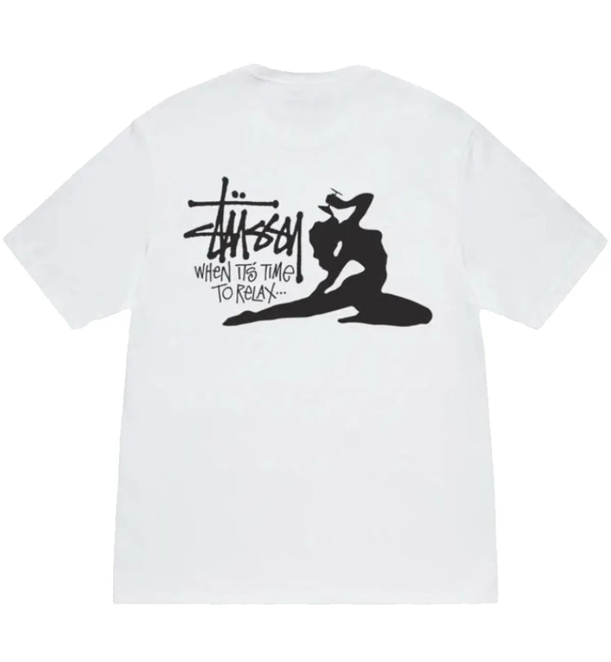 Stussy Relax Tee (White)