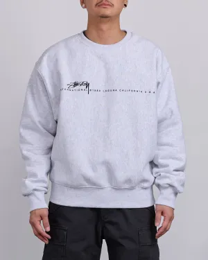 Stussy Smooth 80 Crew Ash Heather