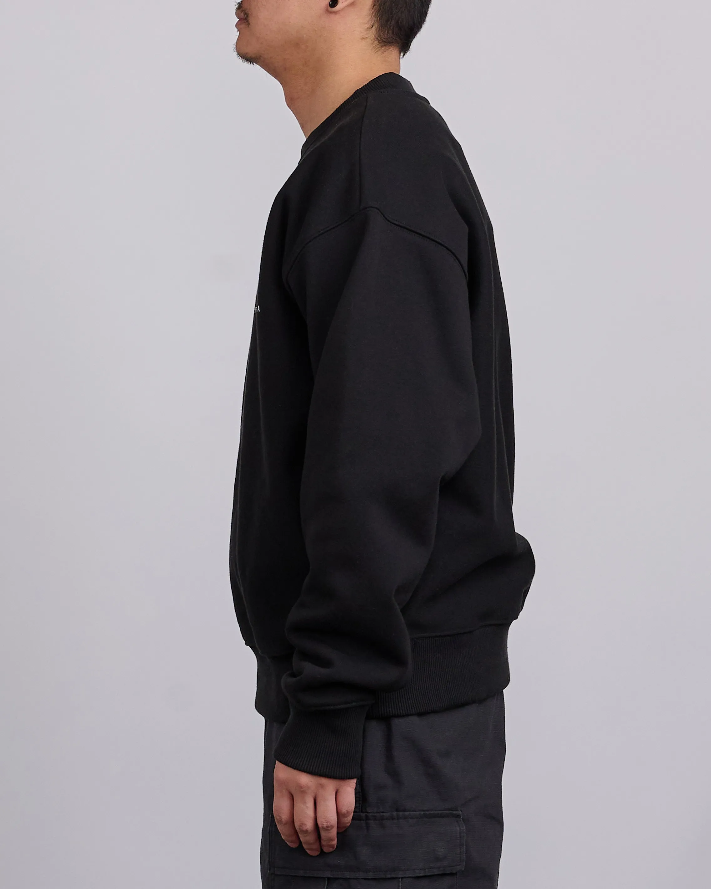 Stussy Smooth 80 Crewneck Black