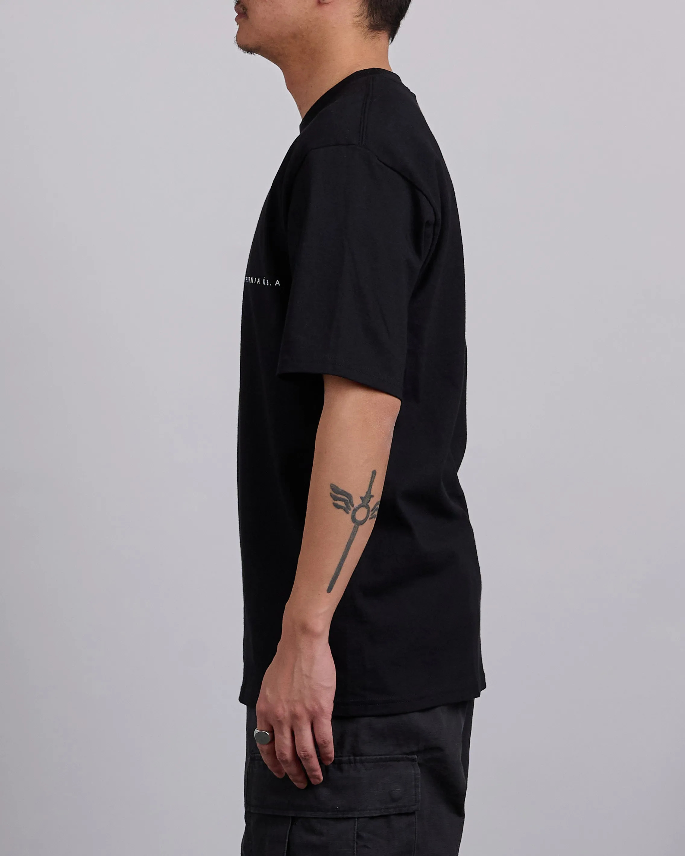 Stussy Smooth 80 T-Shirt Black