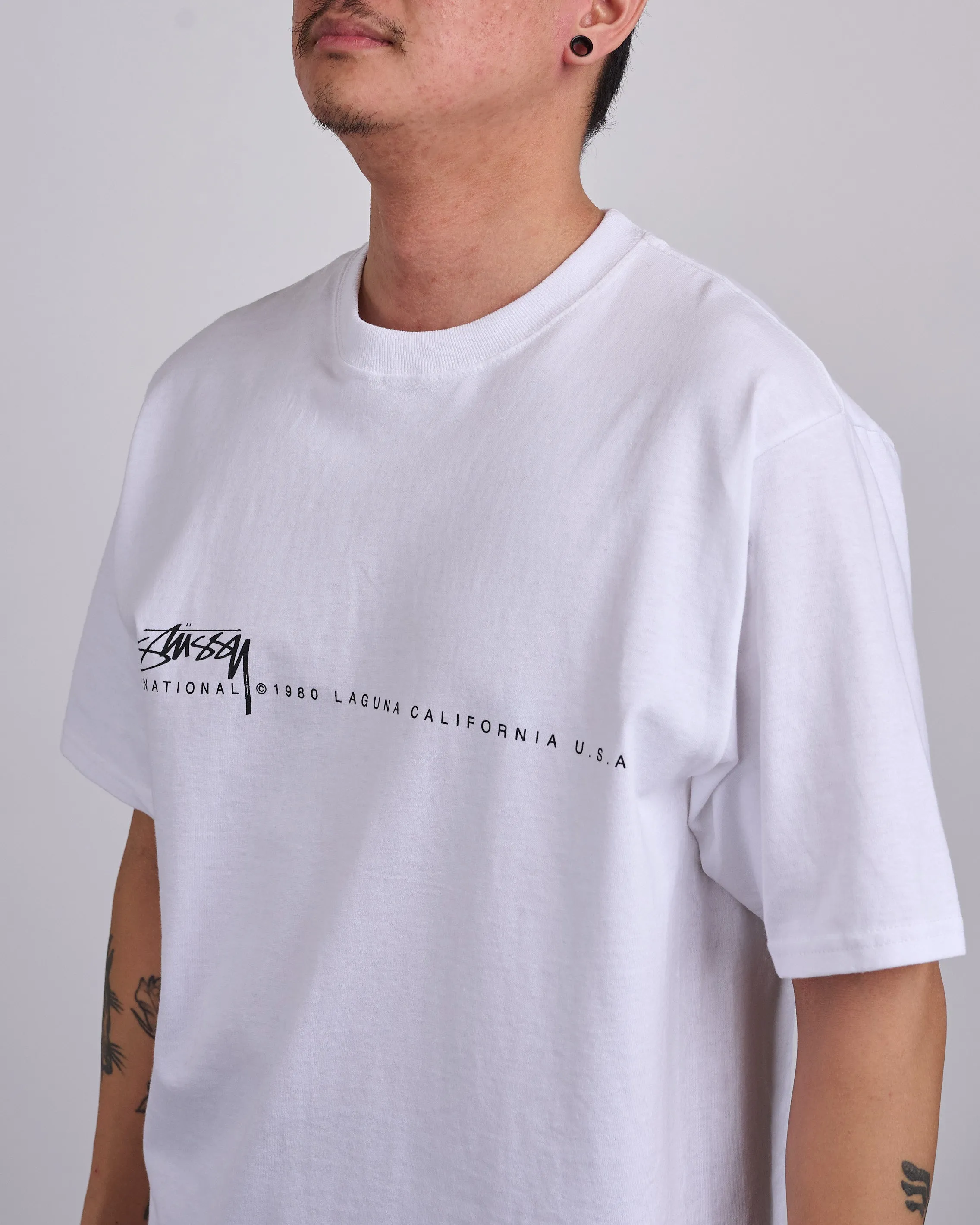 Stussy Smooth 80 T-Shirt White