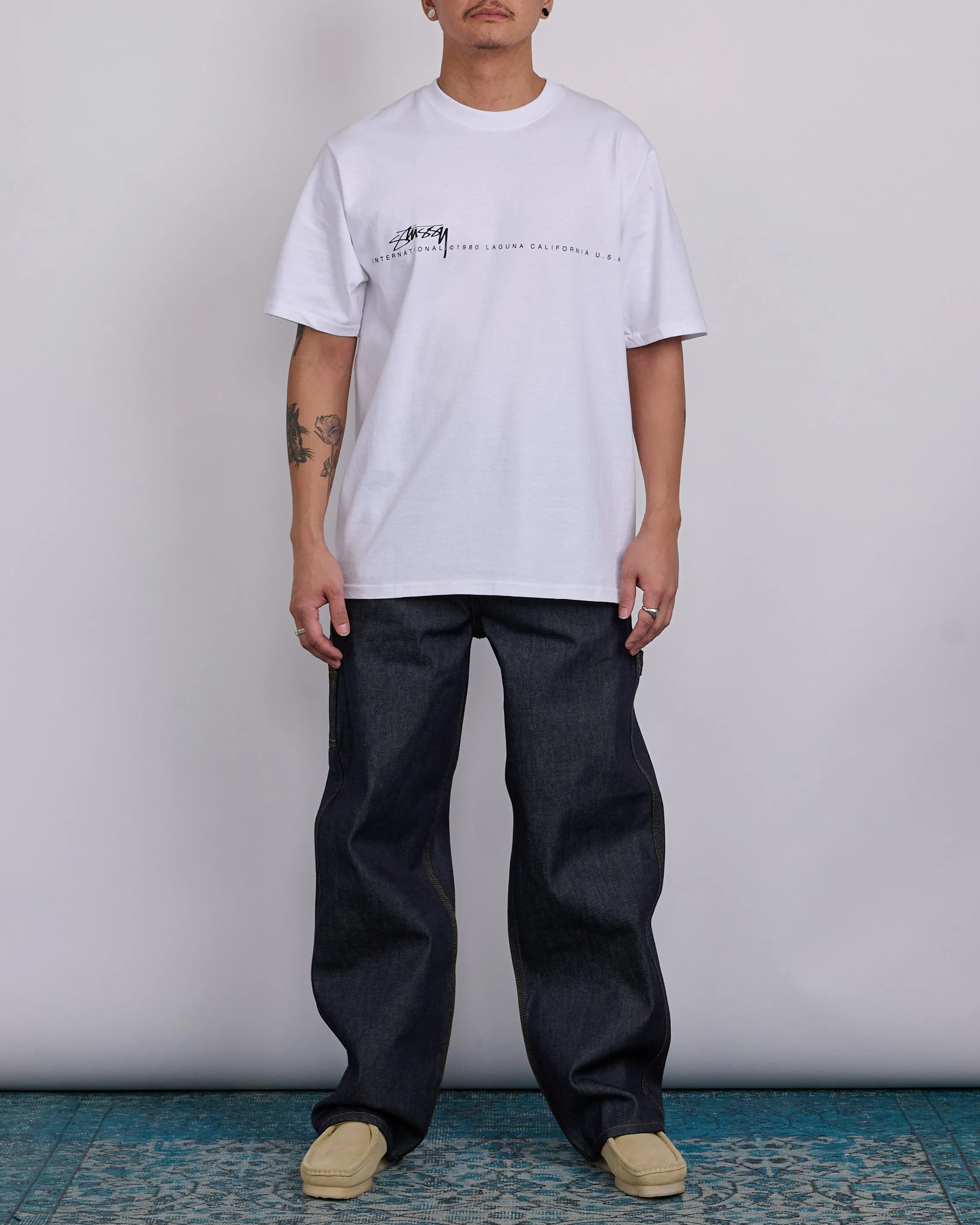 Stussy Smooth 80 T-Shirt White