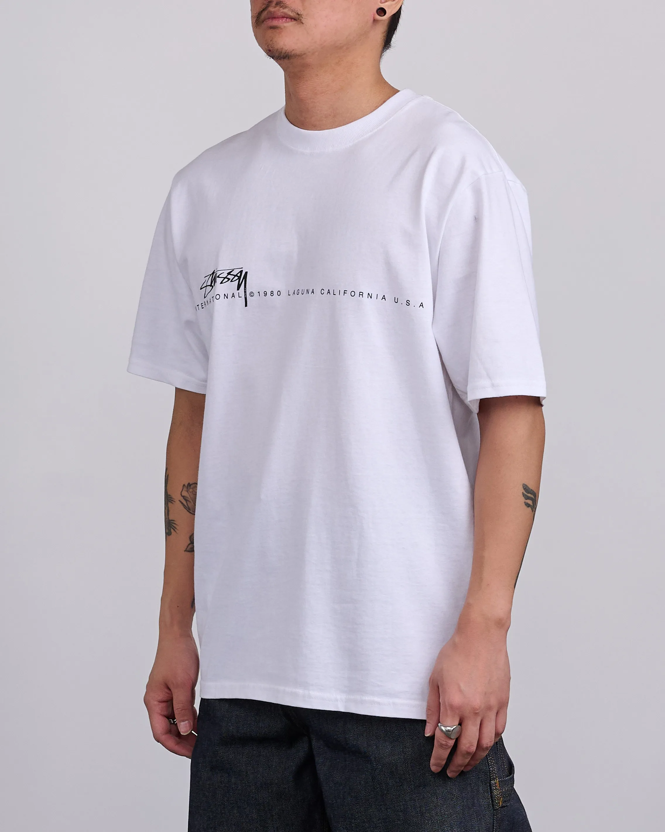 Stussy Smooth 80 T-Shirt White