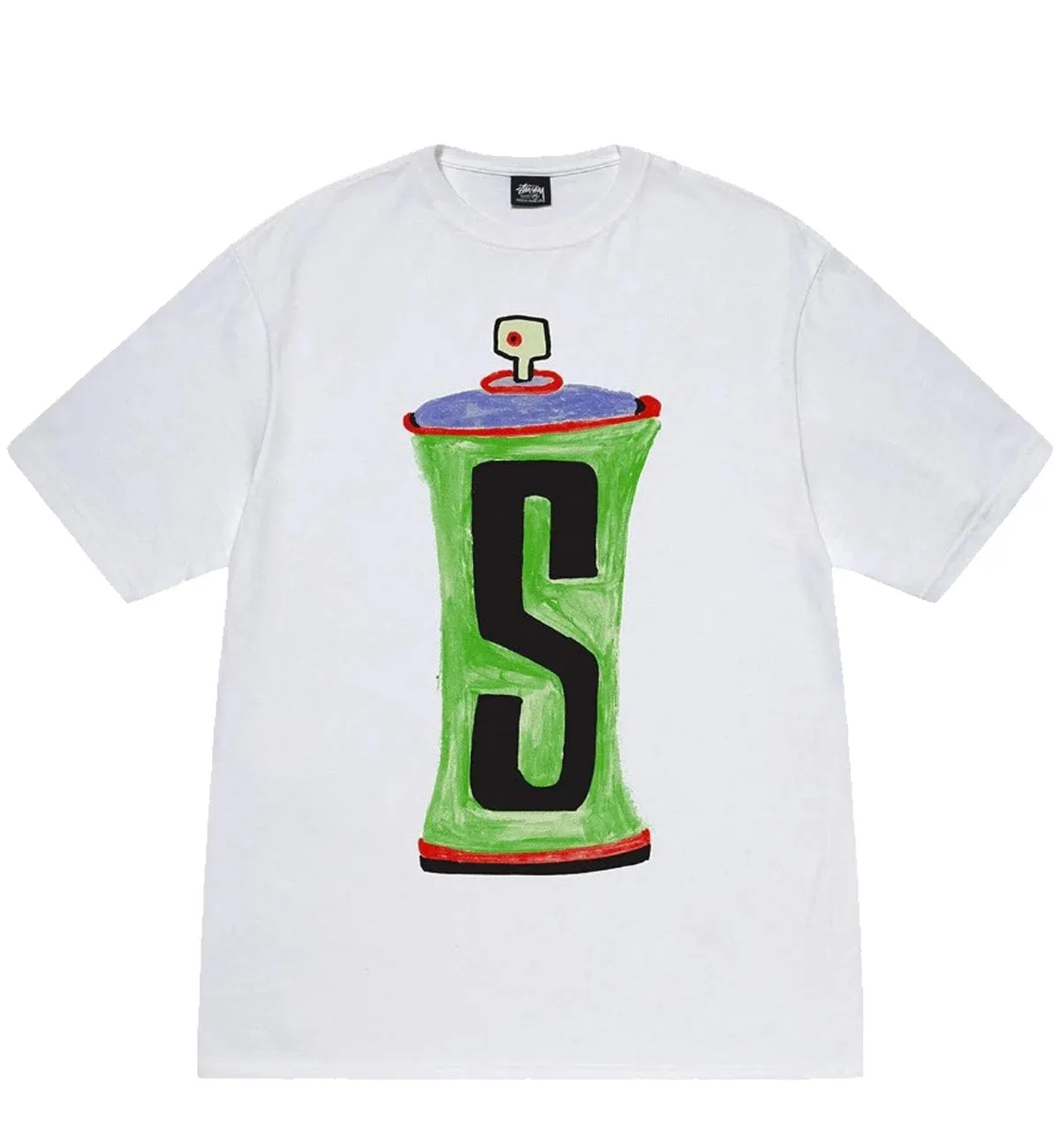 Stussy Spraycan Tee (White)