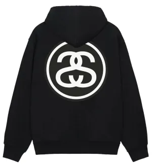 Stussy SS Link Crew Hoodie (Black)