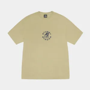 STUSSY STRONG MAC PIGMENT DYED TEE - ELM