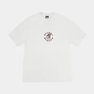 STUSSY STRONG MAC PIGMENT DYED TEE - NATURAL