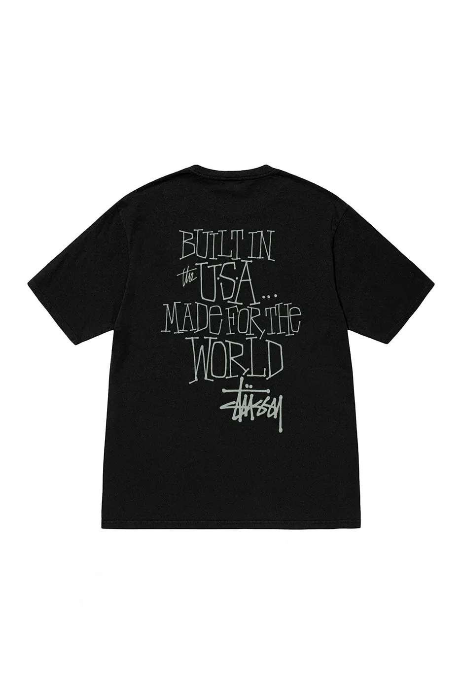 Stussy Superior Quality Pigment Dyed Tee 'Black'