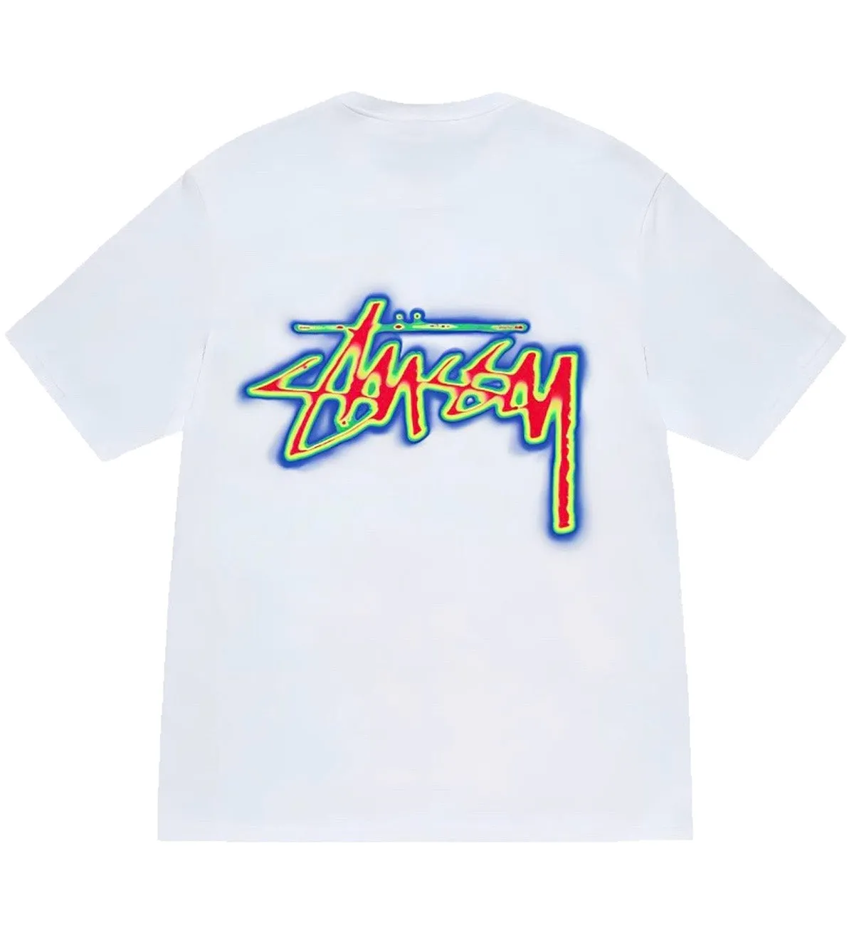 Stussy Thermal Stock Tee (White)