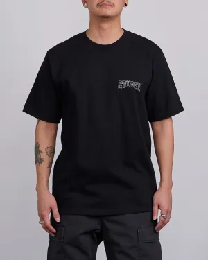 Stussy Tough Tread T-Shirt Black
