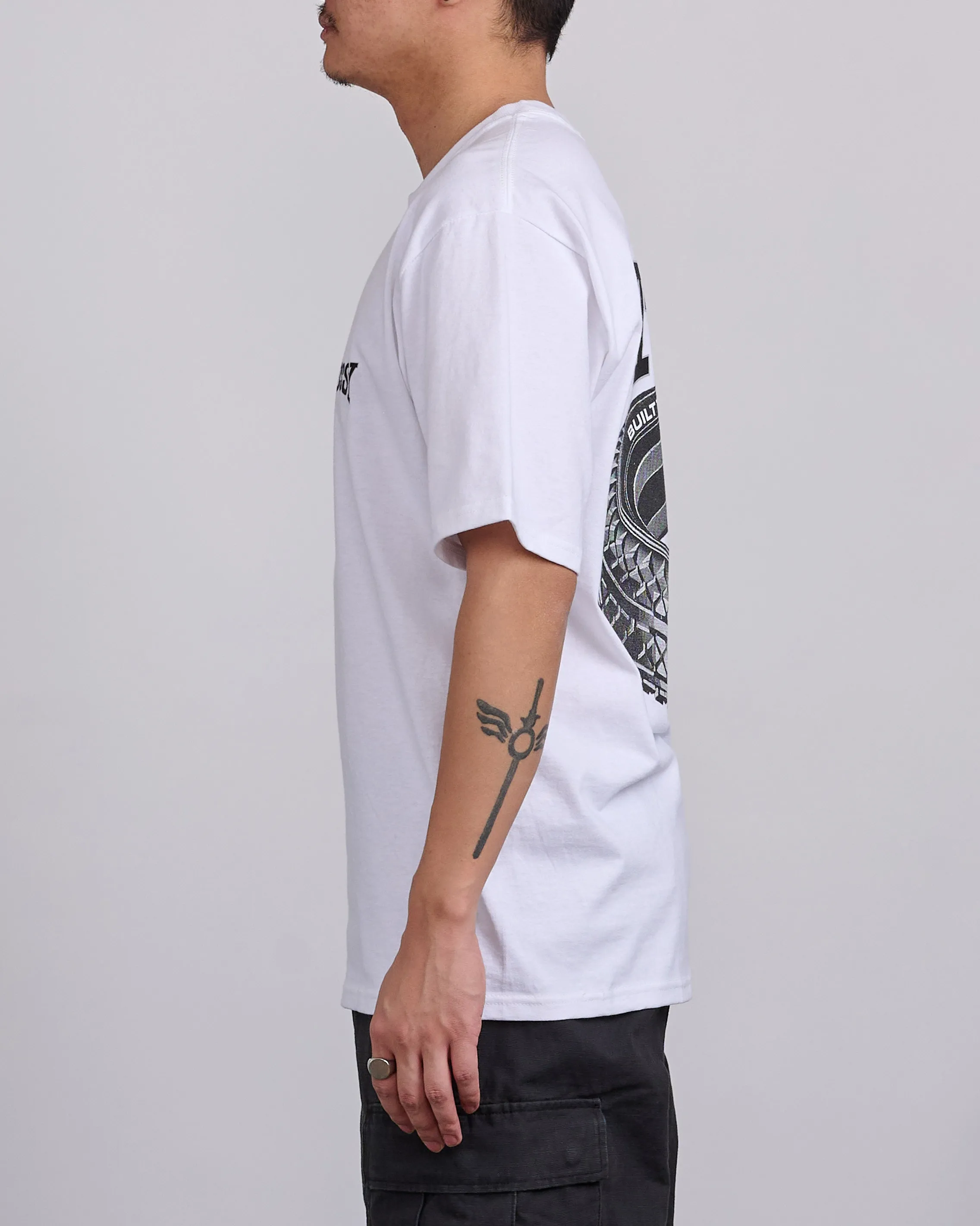 Stussy Tough Tread T-Shirt White