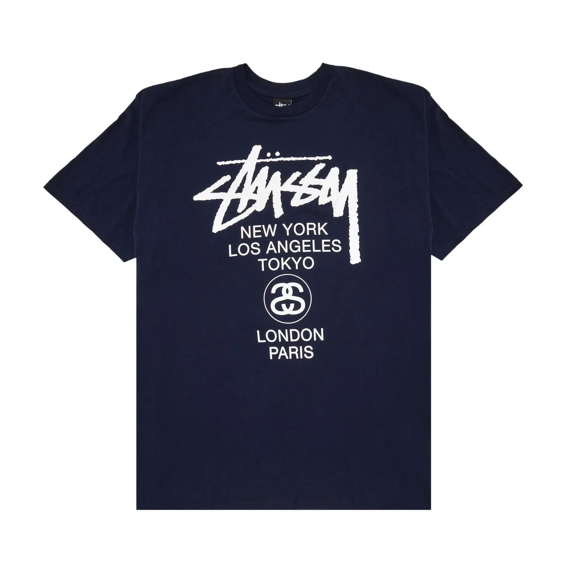 Stussy World Tour T-shirt Navy