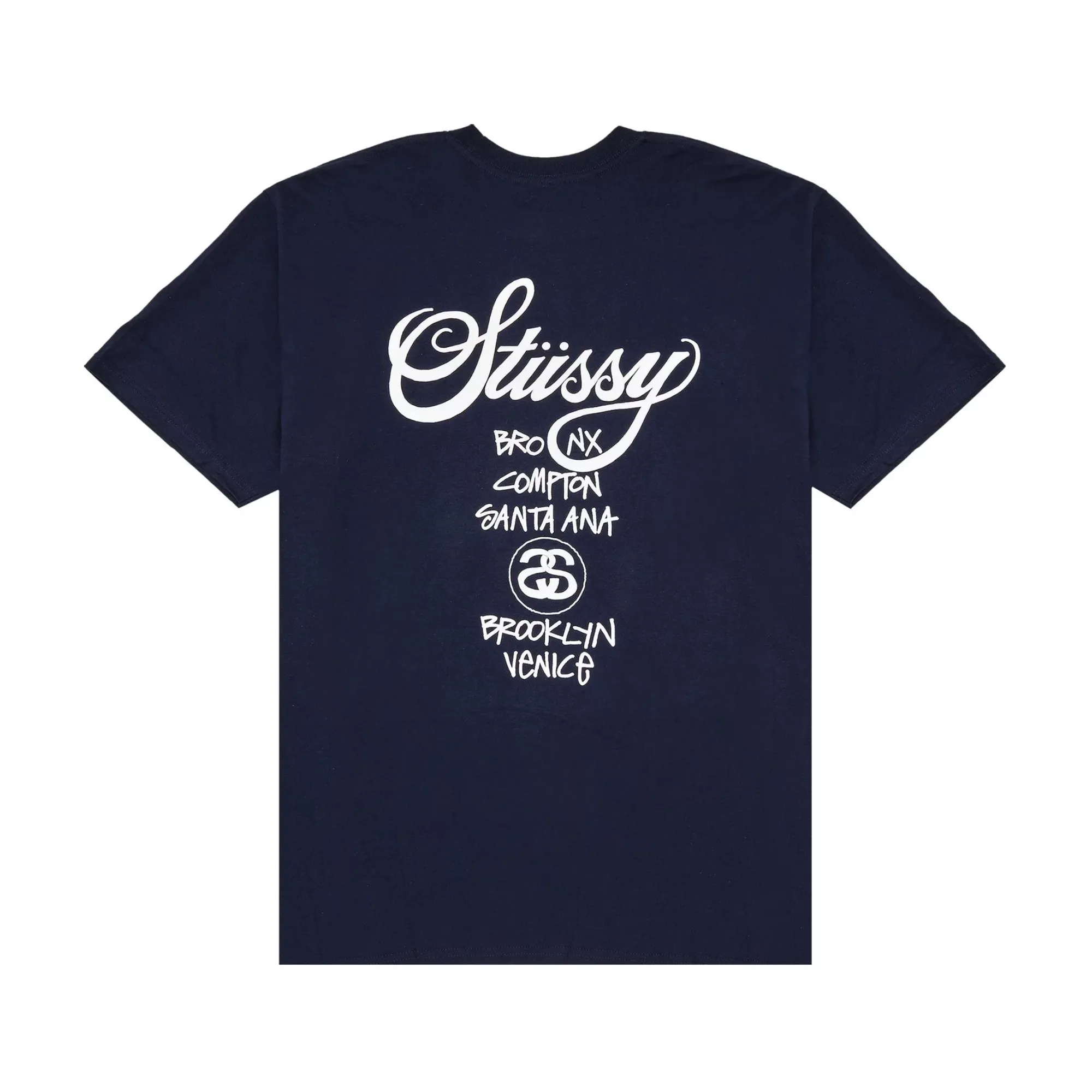 Stussy World Tour T-shirt Navy