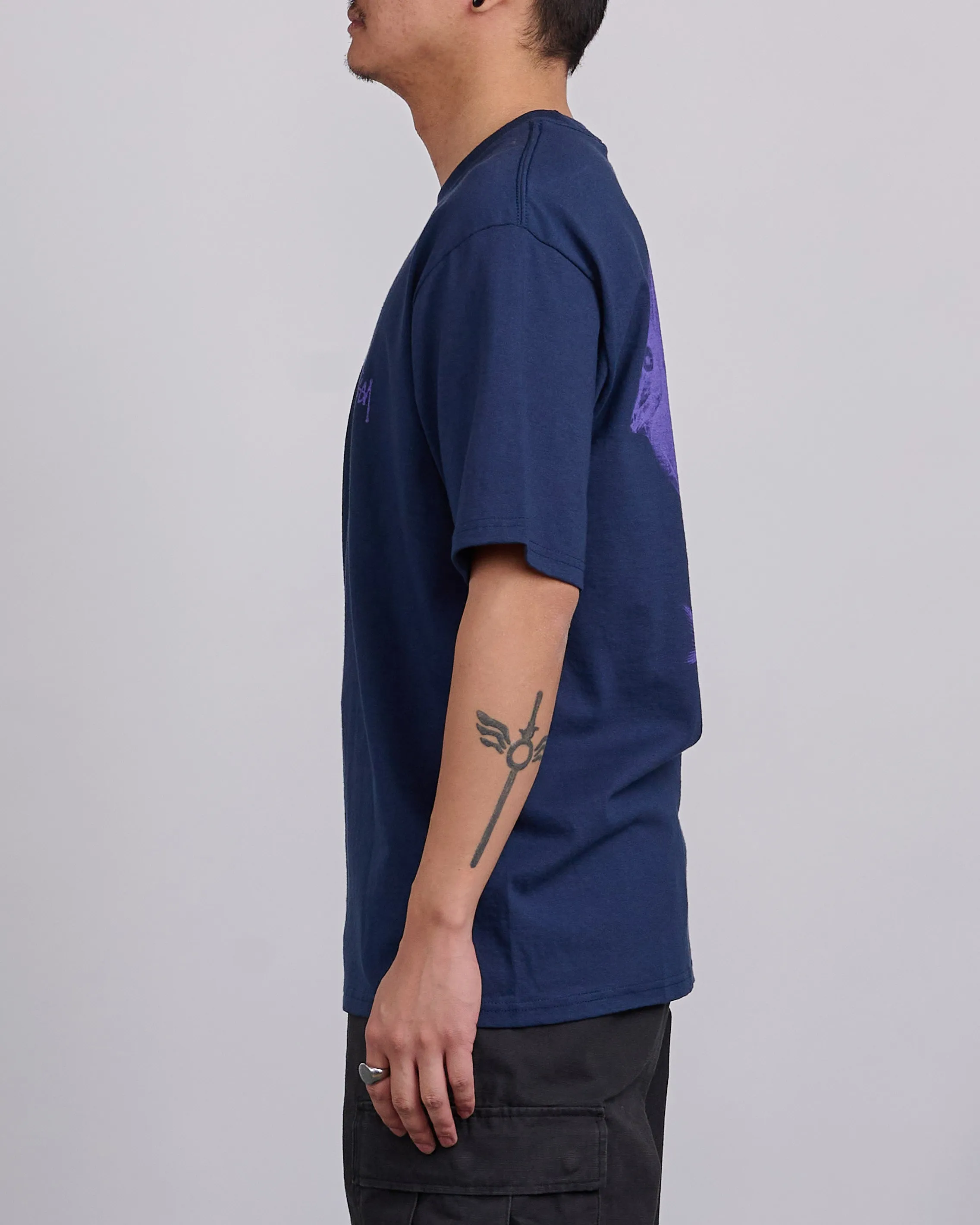 Stussy X-Ray Fishin T-Shirt Navy