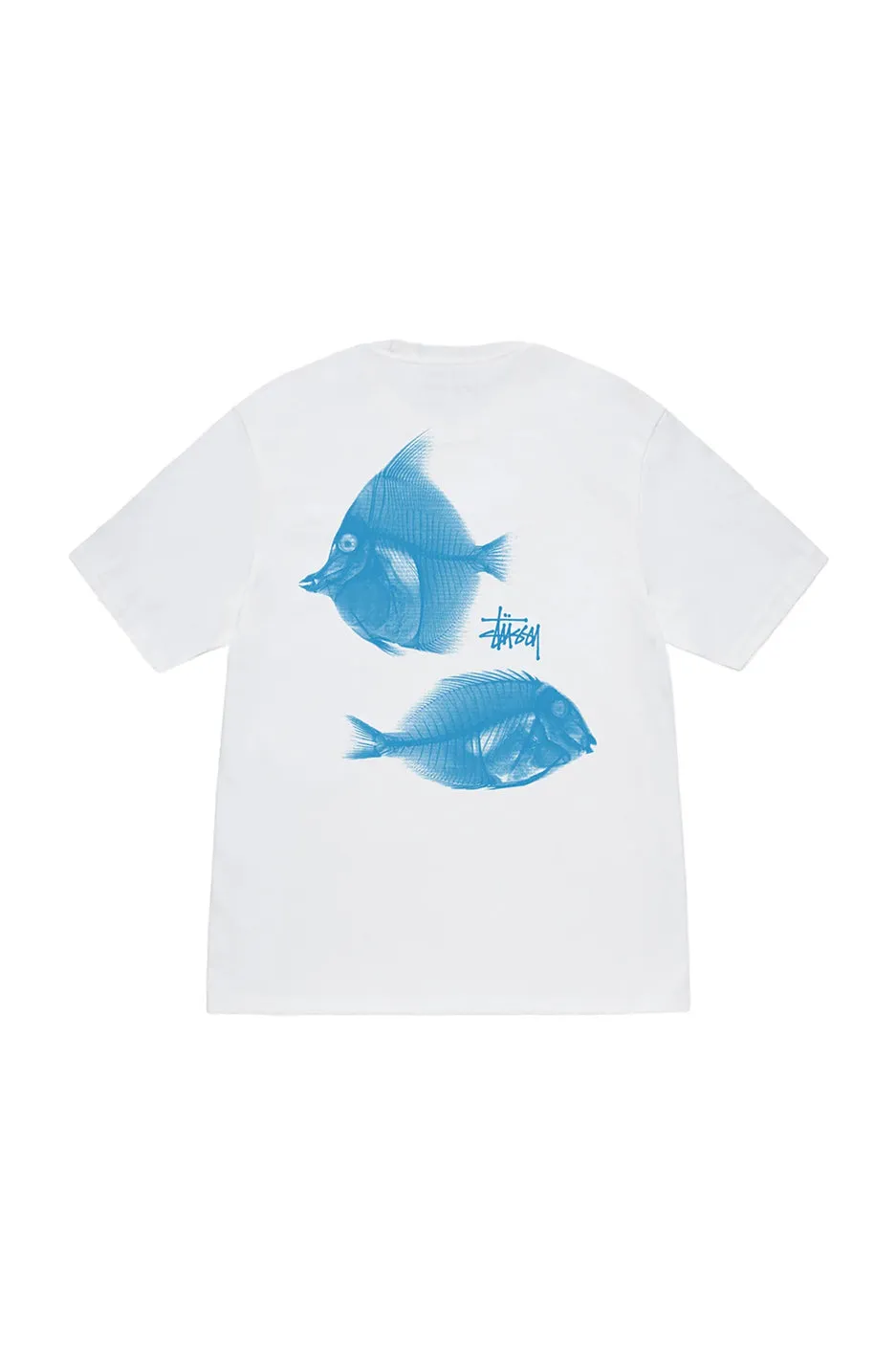Stussy X-Ray Fishing Tee 'White'