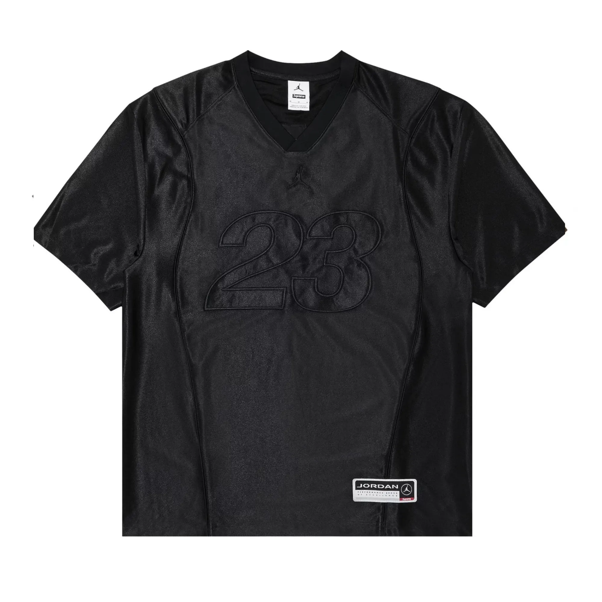 Supreme x Jordan Warm Up Jersey Black