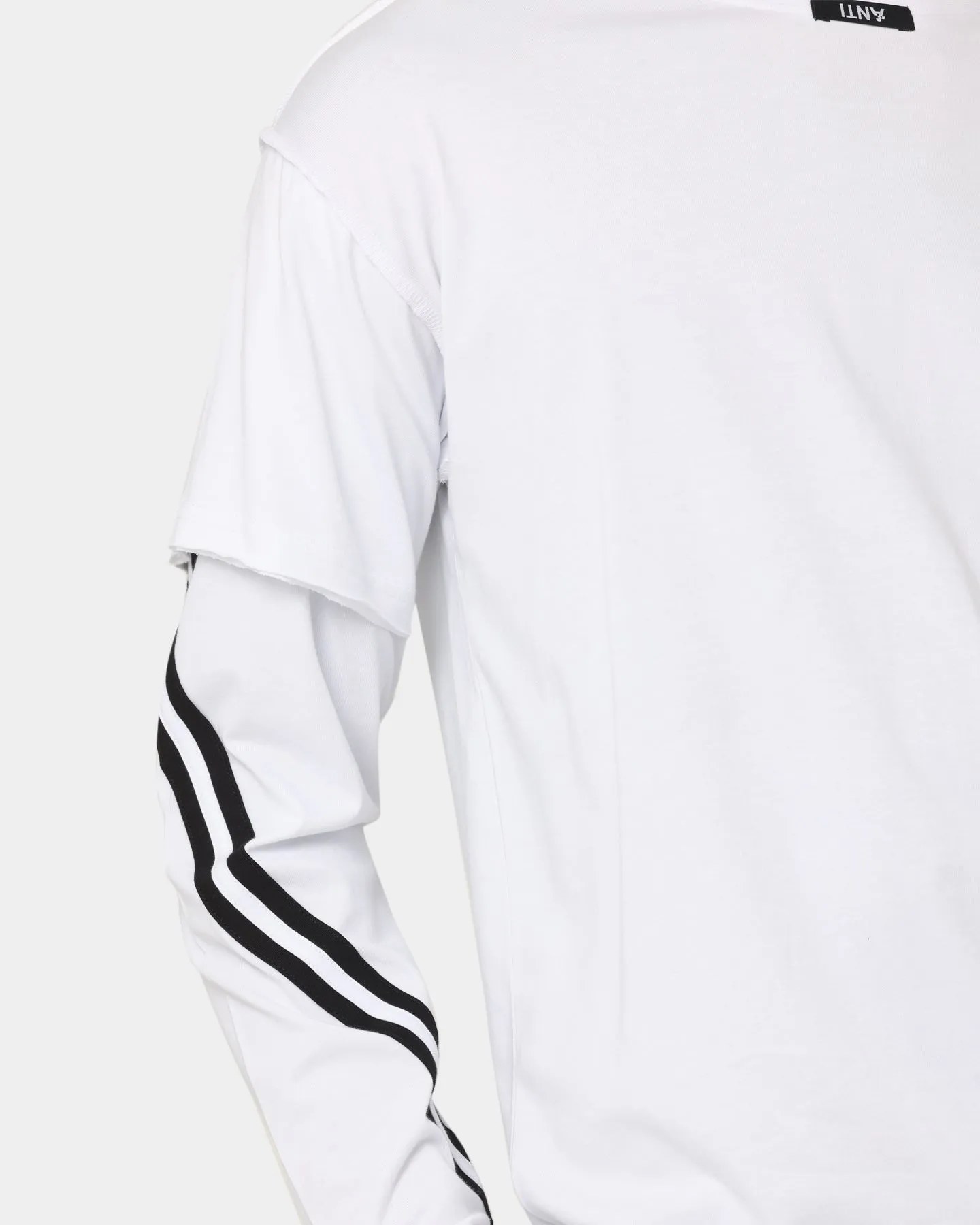 The Anti Order Anti Sport Layered Long Sleeve T-Shirt White/Black