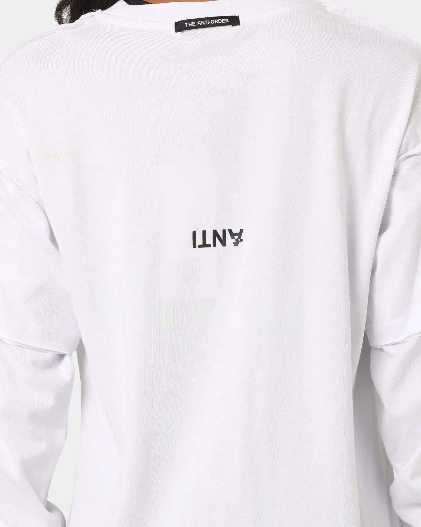 The Anti Order Anti Sport Layered Long Sleeve T-Shirt White/Black