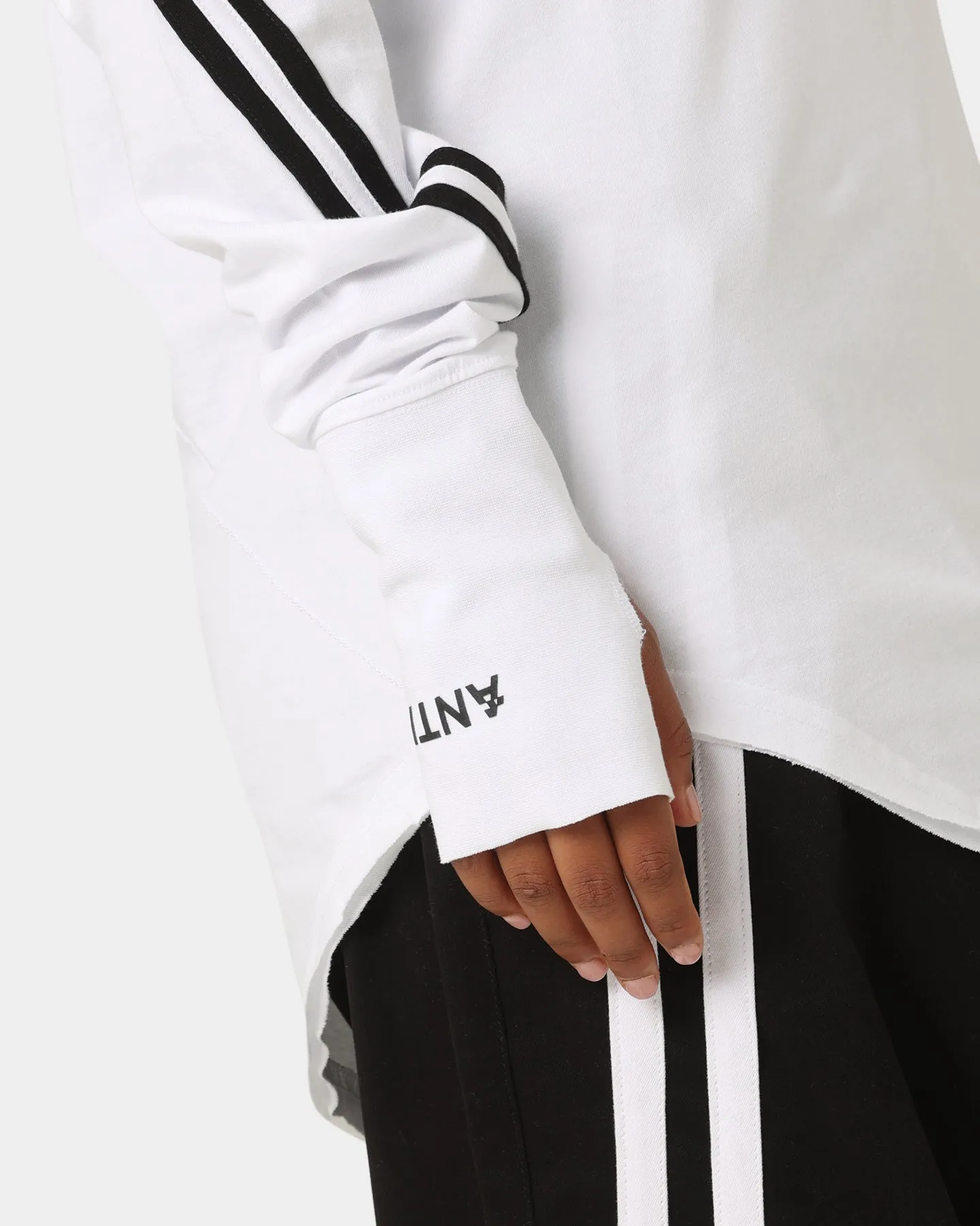 The Anti Order Anti Sport Layered Long Sleeve T-Shirt White/Black