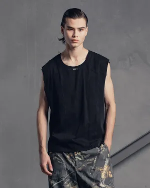 The Anti Order Avant Oversized Muscle T-Shirt Vintage Black