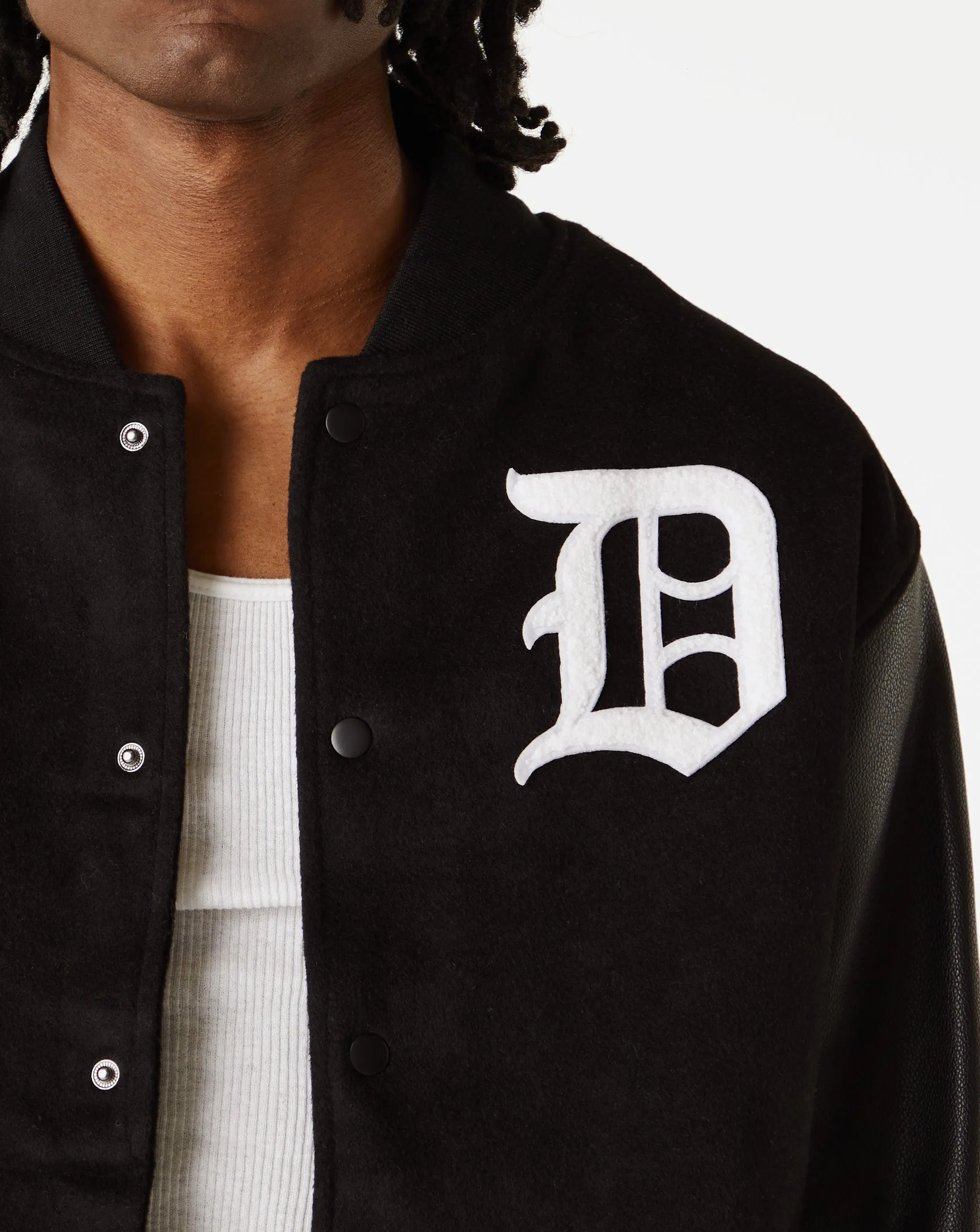 Vintage Logo Tigers Varsity Jacket