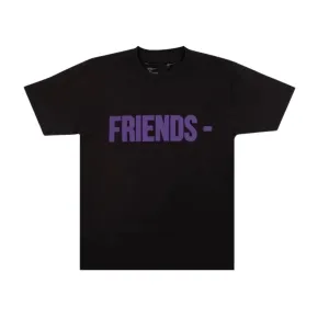 Vlone Friends T-shirt Black/Purple