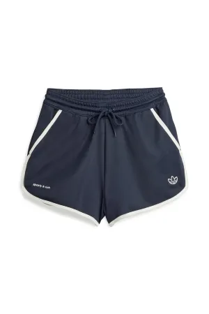 Womens adidas x Sporty & Rich Shorts 'Night Navy'