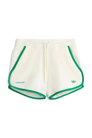 Womens adidas x Sporty & Rich Shorts 'Off White'