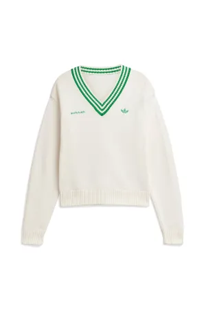 Womens adidas x Sporty & Rich Sweater 'Off White'