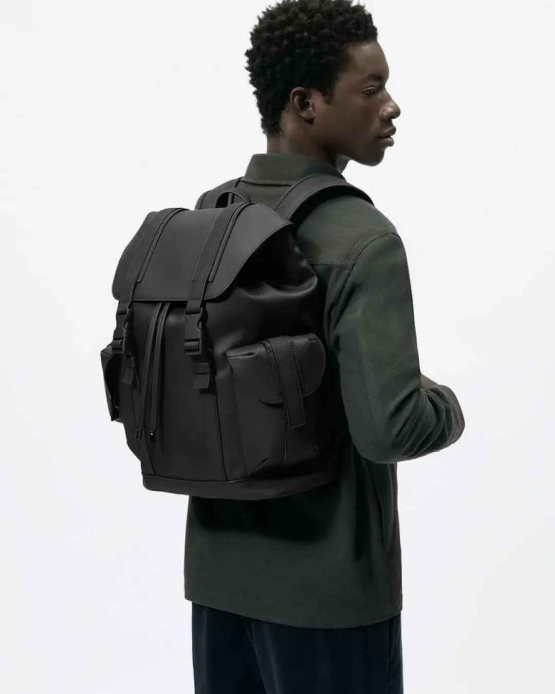 Zara Leather Backpack